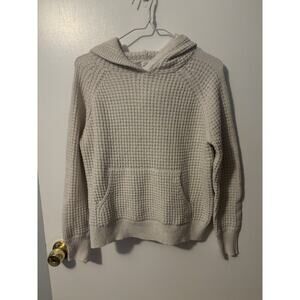 For The Republic Cream Hooded Sweater